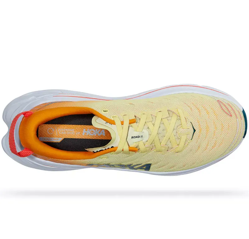 Hoka One One Women's Bondi X Yellow-6